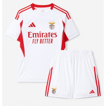 Billige Fotballdrakt Benfica Replika Tredjedraktsett Barn 2025-26 Kortermet (med bukser)